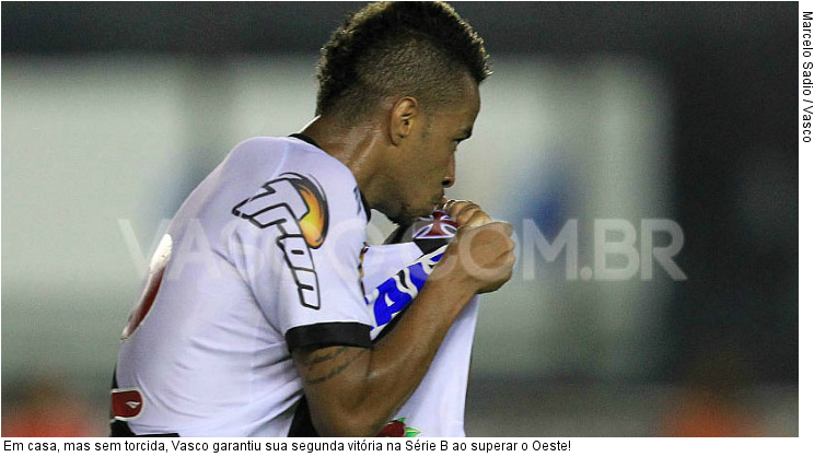  Em casa, mas sem torcida, Vasco garantiu sua segunda vitória na Série B ao superar o Oeste!