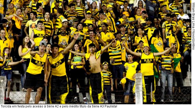  Torcida em festa pelo acesso à Série A2 e pelo inédito título da Série A3 Paulista!