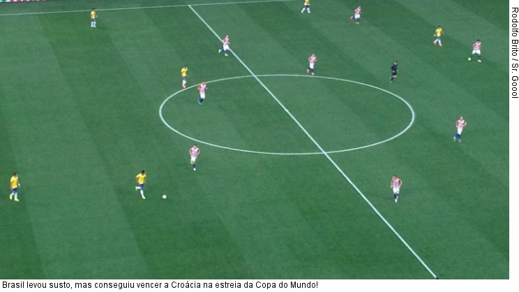  Brasil levou susto, mas conseguiu vencer a Croácia na estreia da Copa do Mundo!