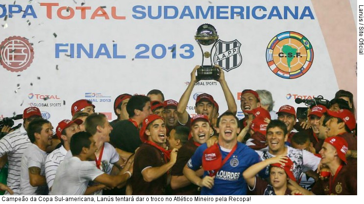  Campeão da Copa Sul-americana, Lanús tentará dar o troco no Atlético Mineiro pela Recopa!