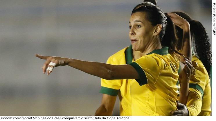  Podem comemorar! Meninas do Brasil conquistam o sexto título da Copa América!