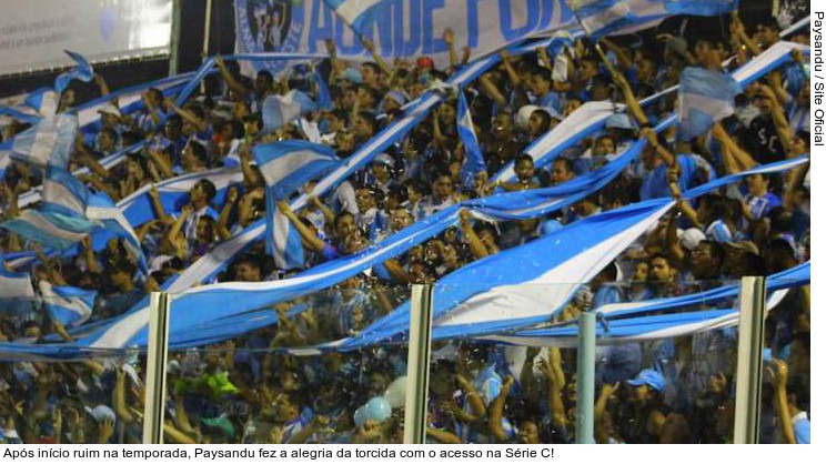  Após início ruim na temporada, Paysandu fez a alegria da torcida com o acesso na Série C!