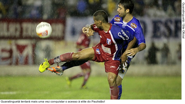  Guaratinguetá tentará mais uma vez conquistar o acesso à elite do Paulistão!