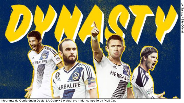  Integrante da Conferência Oeste, LA Galaxy é o atual e o maior campeão da MLS Cup!