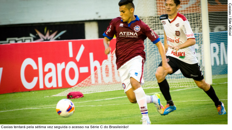  Caxias tentará pela sétima vez seguida o acesso na Série C do Brasileirão!
