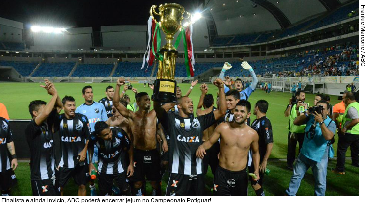  Finalista e ainda invicto, ABC poderá encerrar jejum no Campeonato Potiguar!