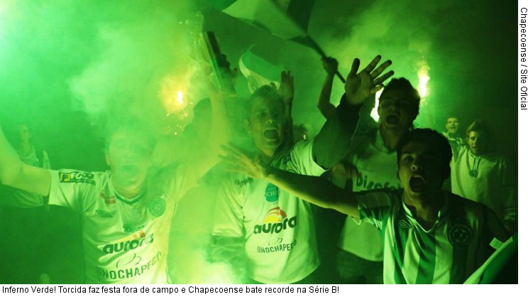  Inferno Verde! Torcida faz festa fora de campo e Chapecoense bate recorde na Série B!