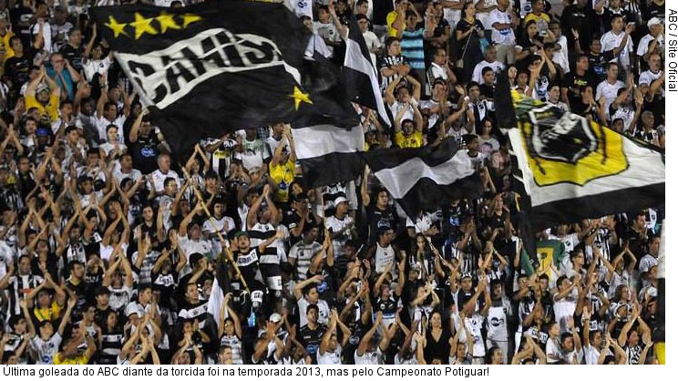  Última goleada do ABC diante da torcida foi na temporada 2013, mas pelo Campeonato Potiguar!