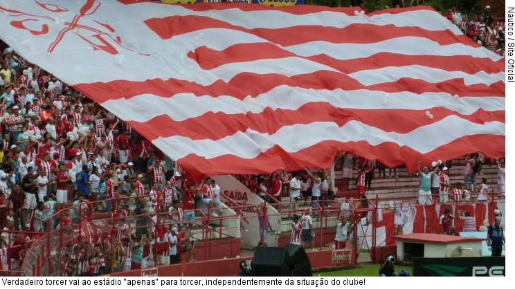 Verdadeiro torcer vai ao estádio "apenas" para torcer, independentemente da situação do clube!