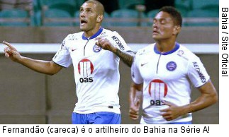  Fernandão (careca) é o artilheiro do Bahia na Série A!